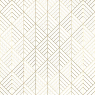 Elmas, simge şekilli kusursuz geometrik desen, arka planda tekrar çizgisi olan minimal, zarif ve lüks tarz. Vektör illüstrasyonu.