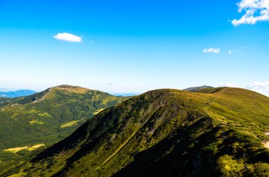 Tatra dağlarının güzel yaz manzarası
