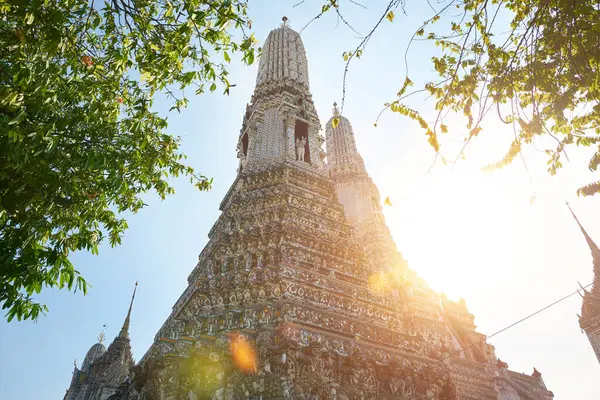 Wat Arun Temple Sunrise Bangkok Thailand — Stock Photo, Image