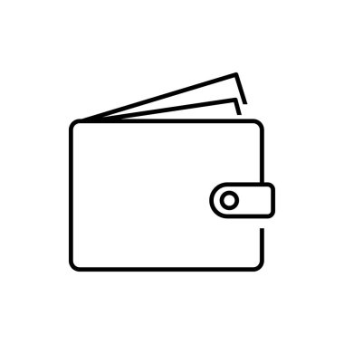 Black friday credit card and wallet money payment icon vector.