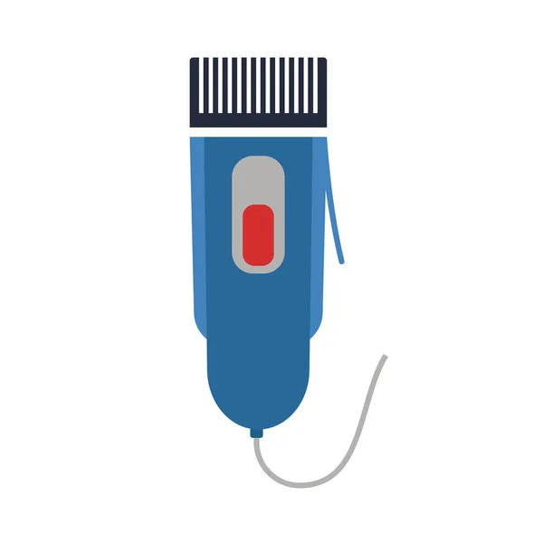 Elektrische Haarschneidemaschine Friseursalon Und Friseur Ikone — Stockvektor