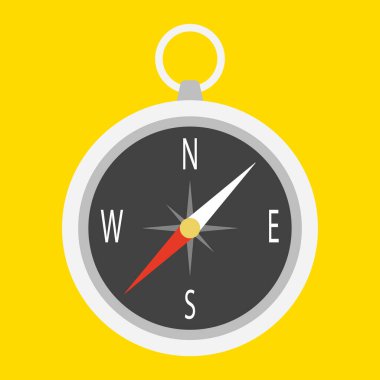 Seyahat ve turist için düz simgeler. Vektör illüstrasyonu