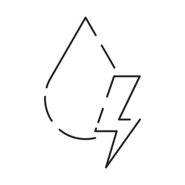 Enerji kaynakları, türleri ve yenilenebilir enerji veya alternatif çizgi simgesi. Vektörün Enerji İlgili Tipleri. Hidroelektrik Santrali, Güneş Hücresi, Fosil Yakıt gibi Simgeler içerir.