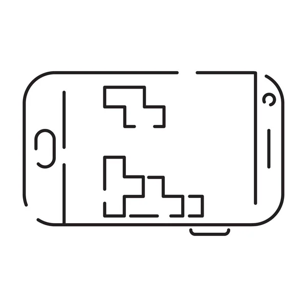Spiele Ikonen Modernen Dünnschichtstil Gaming Symbole Für Mobile Apps Einfache — Stockvektor