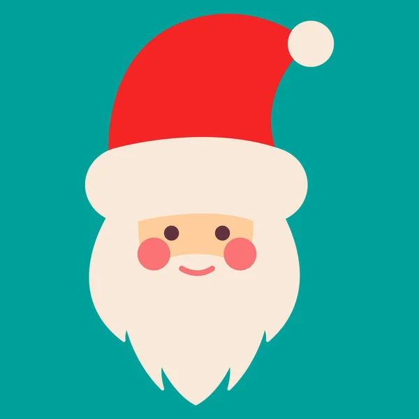 Flache Weihnachtssymbole Weihnachten Und Ein Frohes Neues Jahr Frohe Feiertage — Stockvektor