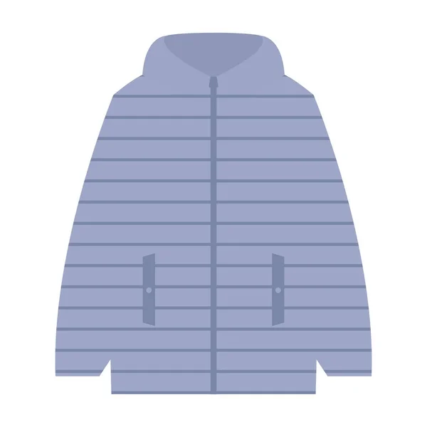 Jacket Inverno Ilustração Vetorial Realista Isolado Para Homem Mulher Neve —  Vetores de Stock