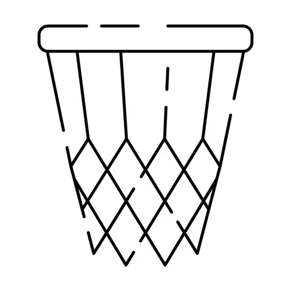 篮球队的图标 体育游戏载体联盟 — 图库矢量图片