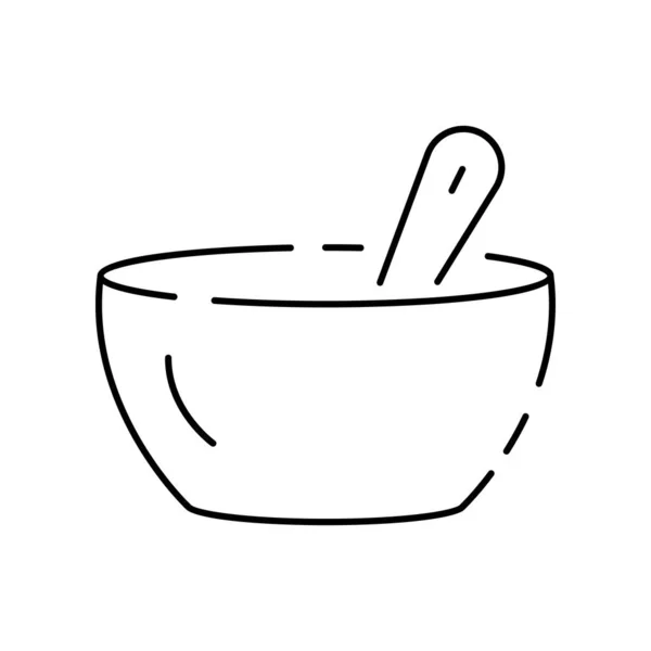 Simple Cooking Related Vector Line Векторная Кухня Ресторане Поваром Едой — стоковый вектор