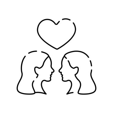 Igbt koleksiyonundan gökkuşağı simgesi. Şablonlar, web tasarımı ve bilgi grafikleri için basit çizgi Gökkuşağı simgesi. LGBTQ .