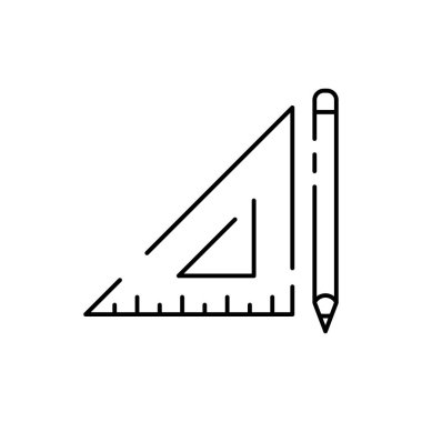 Moda Atıcısı ve Doğrusal Vektör Simgesi Dikişi. Atıcı, Terzi Dükkanı İnce Hat Bağlantı Sembolleri Paketi. Dikiş işi, Dressmaking Stüdyosu. Dikiş Malzemeleri Taslağı. İğne yastığı. Terzi cetveli.