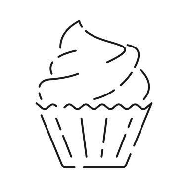 Bebek partisi ve yeni doğan bebek ikonu doğrusal olarak. İkonlar bebek, çocuk, balon, hediye, dekorasyon, oyuncaklar ve parti hattı ikonu olarak dahil edildi. Pasta..