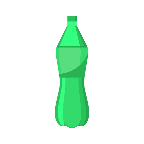 Bebidas Garrafas Refrigerante Limão Laranja Água Ilustração Vetor Lanche —  Vetores de Stock