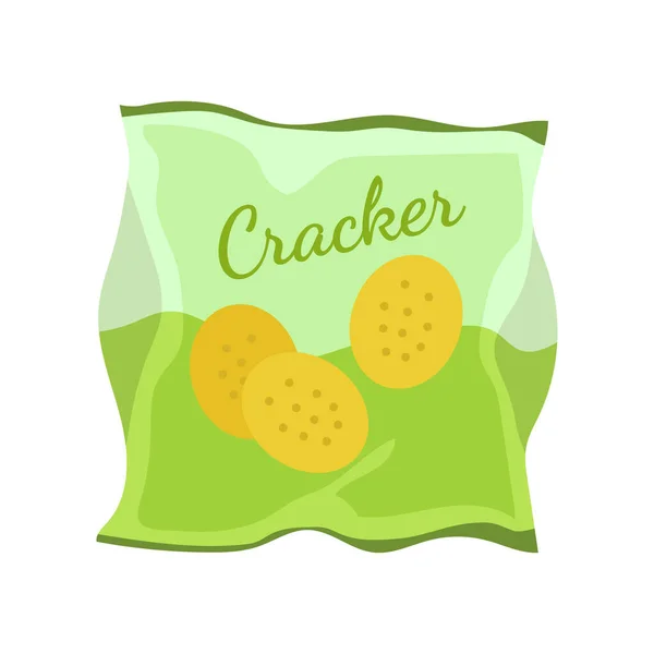 Verkaufsautomaten Snacks Chips Für Den Automaten Kaltgetränke Und Snacks Kunststoffverpackung — Stockvektor