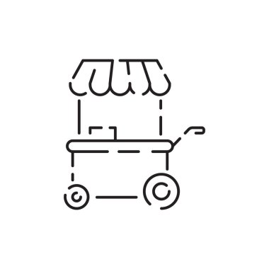 Grafik ve web tasarım koleksiyonu logo vektör illüstrasyonu için Lunapark çizgi simgesi şablonu. Hız treni eğlencesi. Festival eğlencesi.