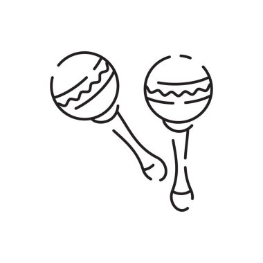 Safari çizgisi ikonu. Afrika vahşi hayvanlarının olduğu vahşi Afrika siluetleri farklı ortamlarda. Safari Parkı turistleri. Afrika Kültür Simgeleri.