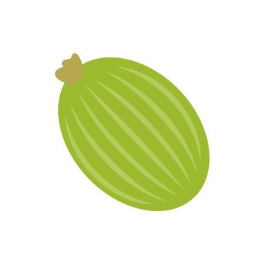 Meyveli çörek. Doğal tropikal meyve, turuncu turunçgil ve limon vitamini. Vejetaryen mutfak elması, organik meyve ya da vejetaryen yemek. Vektör izole simgeleri illüstrasyonu.