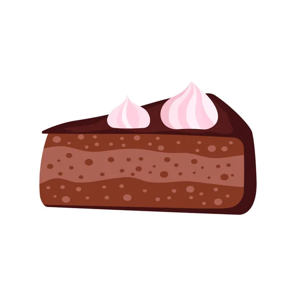 Bakery Vector Illustration Cake Sweet Dessert Cupcake Pasty Background Baking — Stock Vector
