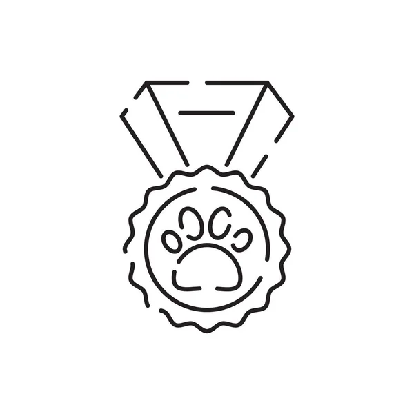 Ikona Zverimexu Zvířecí Příslušenství Obchod Zvířaty Domácí Mazlíčci Vitamíny Jídlo — Stockový vektor