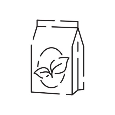 Vektör grafik çay hattı simgesi ve çay fincanı simgesi.