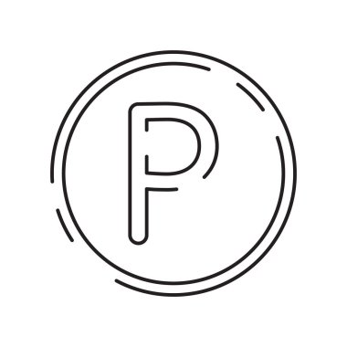 Araba gösterge tabelaları simgesi. Hava yastığı, ısınma, motor, uyarı işaretleri. Taslak biçim simgesi tasarımı beyaz bir arkaplanda izole edildi.