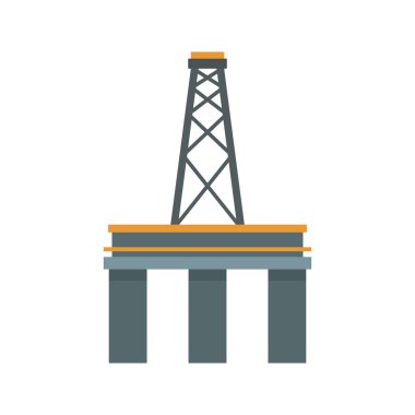 Petrol endüstrisi. Vektör yakıtı, petrol, gaz ve enerji çizimi. Benzin istasyonu veya güç sembolü ve elementi.