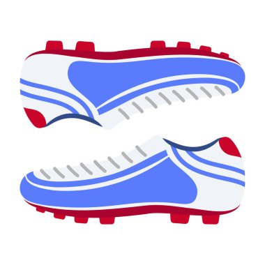 Futbol ya da futbol maçı elementleri vektör illüstrasyonu. Skor tabelası, üniforma, ıslık, penaltı kartları, futbol topu, kronometre beyaz arka planda izole edilmiş. Spor konsepti.