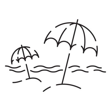 İlgili Vektör Hattı Simgesi Seyahat Et. Sandık, Pasaport, Güneş gözlüğü ve daha fazlası gibi simgeler içeriyor. Yaz tatili öğeleri.