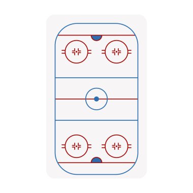 Spor sahası ekipmanı. Spor stadyumu ya da stadyum ve saha. Vektör Resimleri arkaplanda izole edildi.