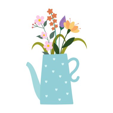 Esrar vektör illüstrasyonuna yerleştirin. Çizgi film dairesi farklı ev ya da ofis dekorasyonu için dekoratif desenler, beyaz üzerine izole edilmiş yeşil bahçe çiçek toplama ikonları..