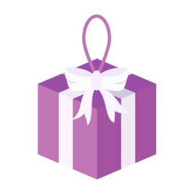 Tasarım için Noel kutlaması unsurları. Tatil süsleme oyuncağı, Noel ağacı, Xmas çizgi filmi düz stili..