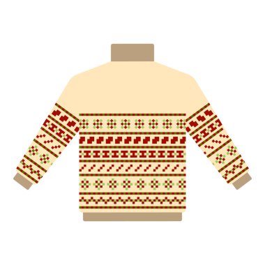 Noel Süveteri Şenlikli Tasarımlar. Beyaz Arkaplan Resimlerinde.