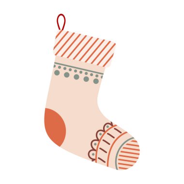 Bayram tezahüratlarıyla dolu Noel Çorapları.