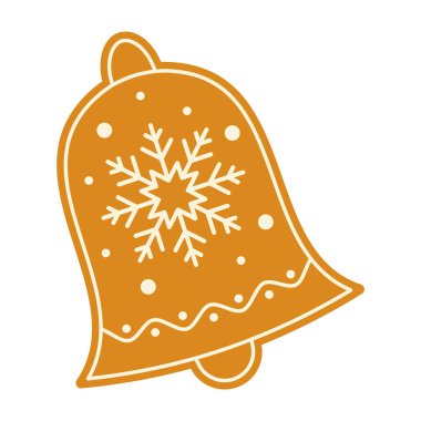 Ev yapımı zencefilli ekmek şekilleri. Zencefilli kurabiye, Noel kurabiyeleri Noel tatili için şeker, zencefilli kurabiye tatlı kar taneli bisküvi..