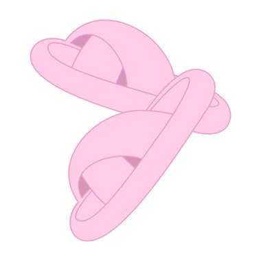 Çizgi film evi renkli terlikler. Kapalı ayakkabılar, rahat terlikler, sıcak ev ayakkabıları, şirin hayvan ağızlık dekoru, komik yumuşak çizmeler, düz çizme vektörü..