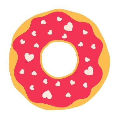 Kalpli ve Mesajlı Sevimli Sevgililer Günü Simgeleri.