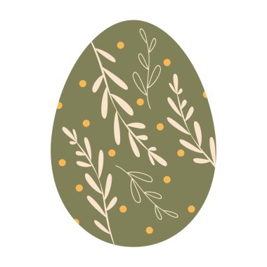 Tavşanlar, havuçlar ve soyut desenler içeren renkli Paskalya yumurtası çizimleri.