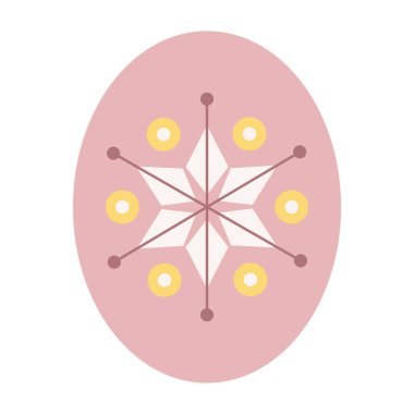 Tavşanlar, havuçlar ve soyut desenler içeren renkli Paskalya yumurtası çizimleri.