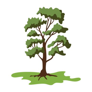 Basit Yeşil Ağaç Resimleri.