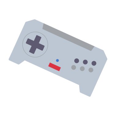 Çeşitli retro ve modern oyun denetçilerinin renkli çizimleri.