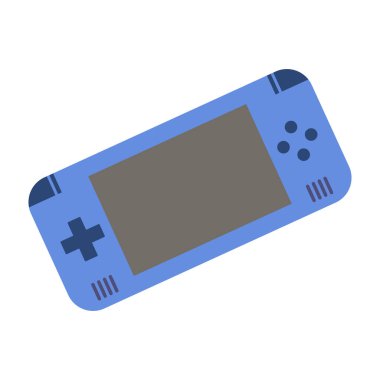 Çeşitli el bilgisayarı oyun konsolları ve retro-stil oyun denetleyicilerinin simgeleri.