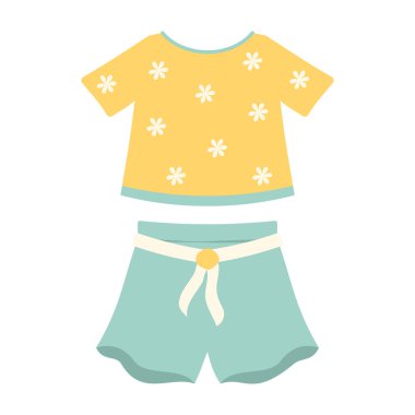 Kadınlar ve kızlar için renkli ve eğlenceli yaz kıyafetleri.