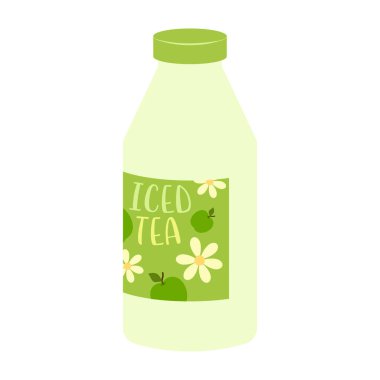 Renkli etiketli meyve suyu ve içecek kutularının düz çizimleri. Yaz soğuğu ve meşrubat.