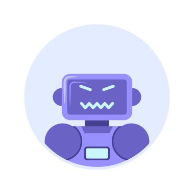 Değişik ruh halleri, eylemler ve tasarımlar gösteren çeşitli sohbet robotları.