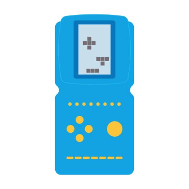 Retro elektronik cihazlar ve klasik teknoloji çizimleri.