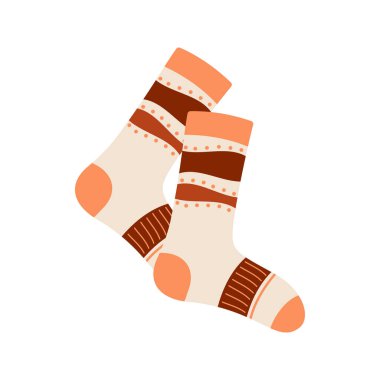 Rahat, şık kış kıyafetleri ve aksesuarları koleksiyonu..