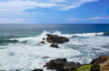 Indian Ocean, Mauritius, Waves