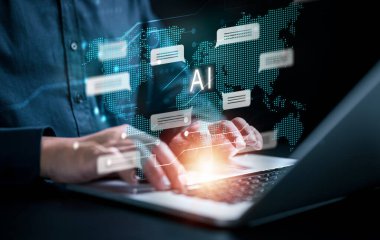 analysis chart KPI showing on laptop