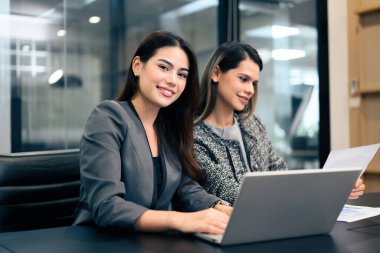 Group of business team meeting and brainstorming at office, People making great decisions together, High quality photo