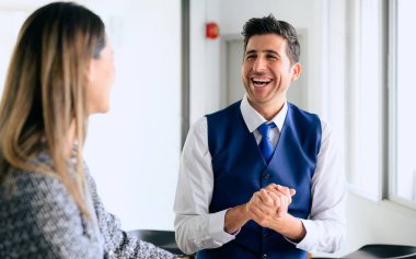 Group of business team meeting and brainstorming at office, People making great decisions together, High quality photo