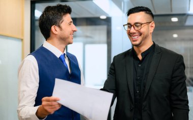 Group of business team meeting and brainstorming at office, People making great decisions together, High quality photo